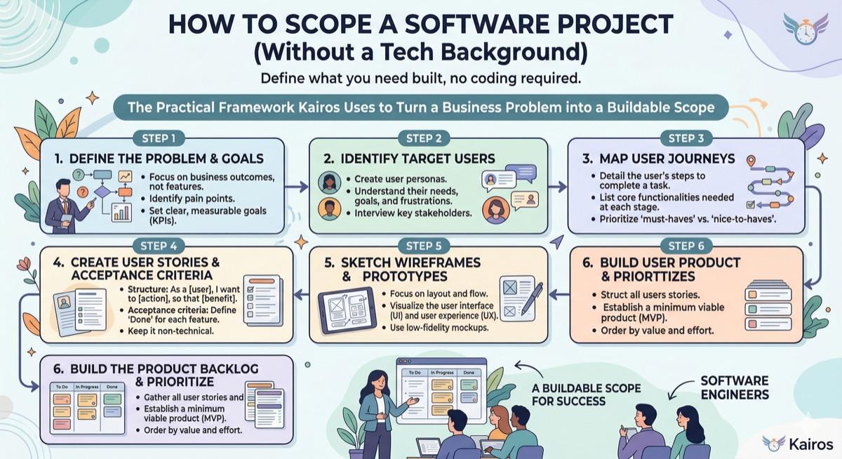How to Scope a Software Project (Without a Tech Background)